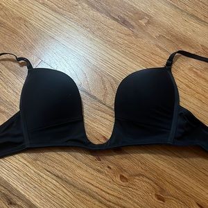 Black dress bra